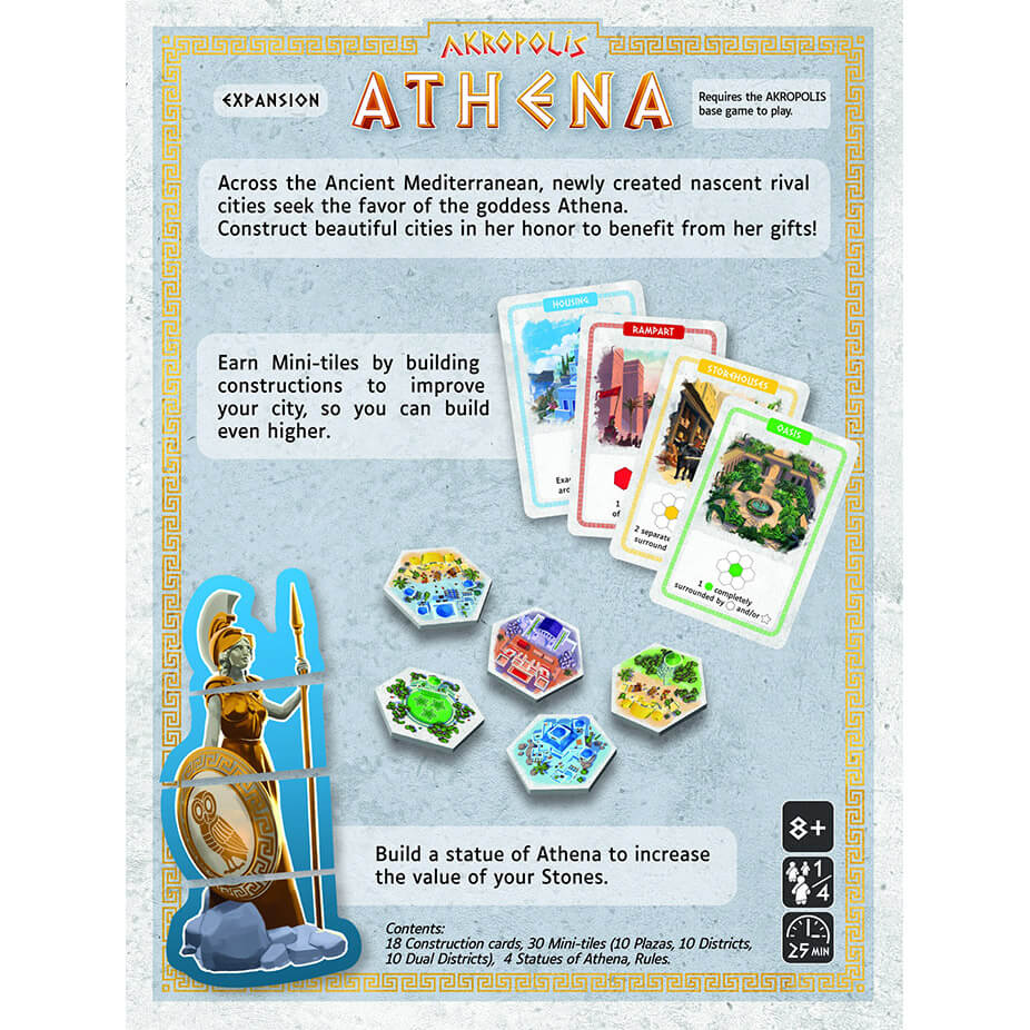 Gigamic Akropolis Athena rozšíření deskové hry