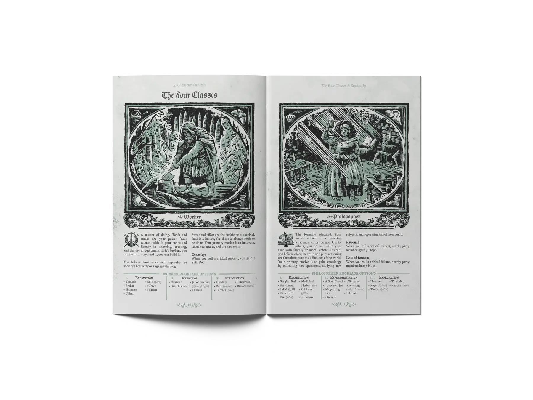 Fatherfog Fairytale Horror RPG hra Zero Edition
