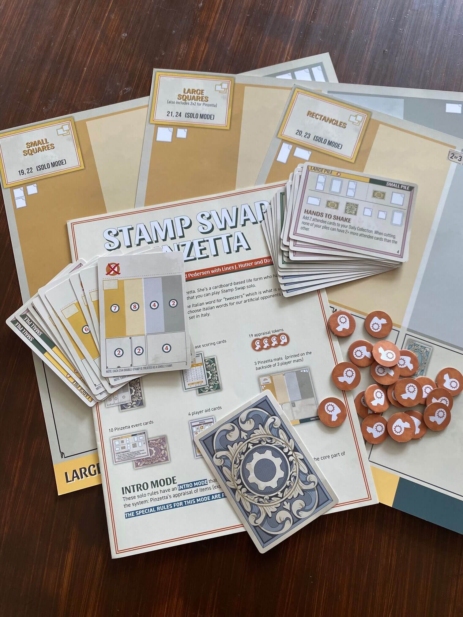 Stonemaier Stamp Swap desková hra pro 1–5 hráčů