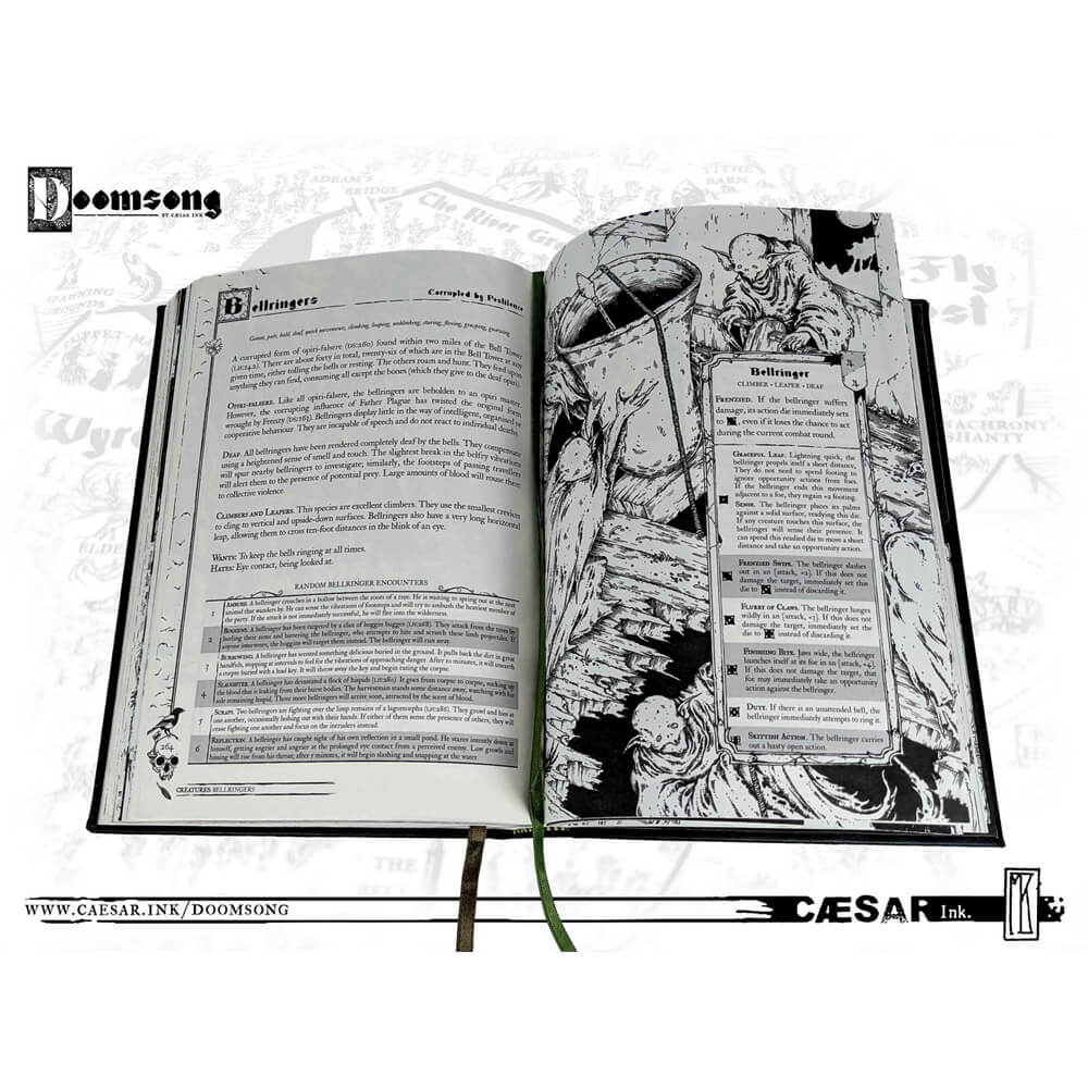 All Rolled Up Doomsong Lord Have Mercy Upon Us RPG příručka