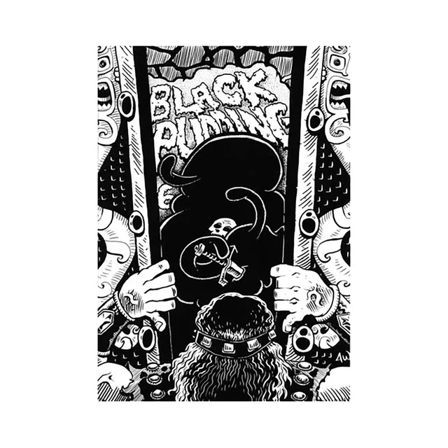 All Rolled Up Black Pudding Issue 6 časopis pro RPG