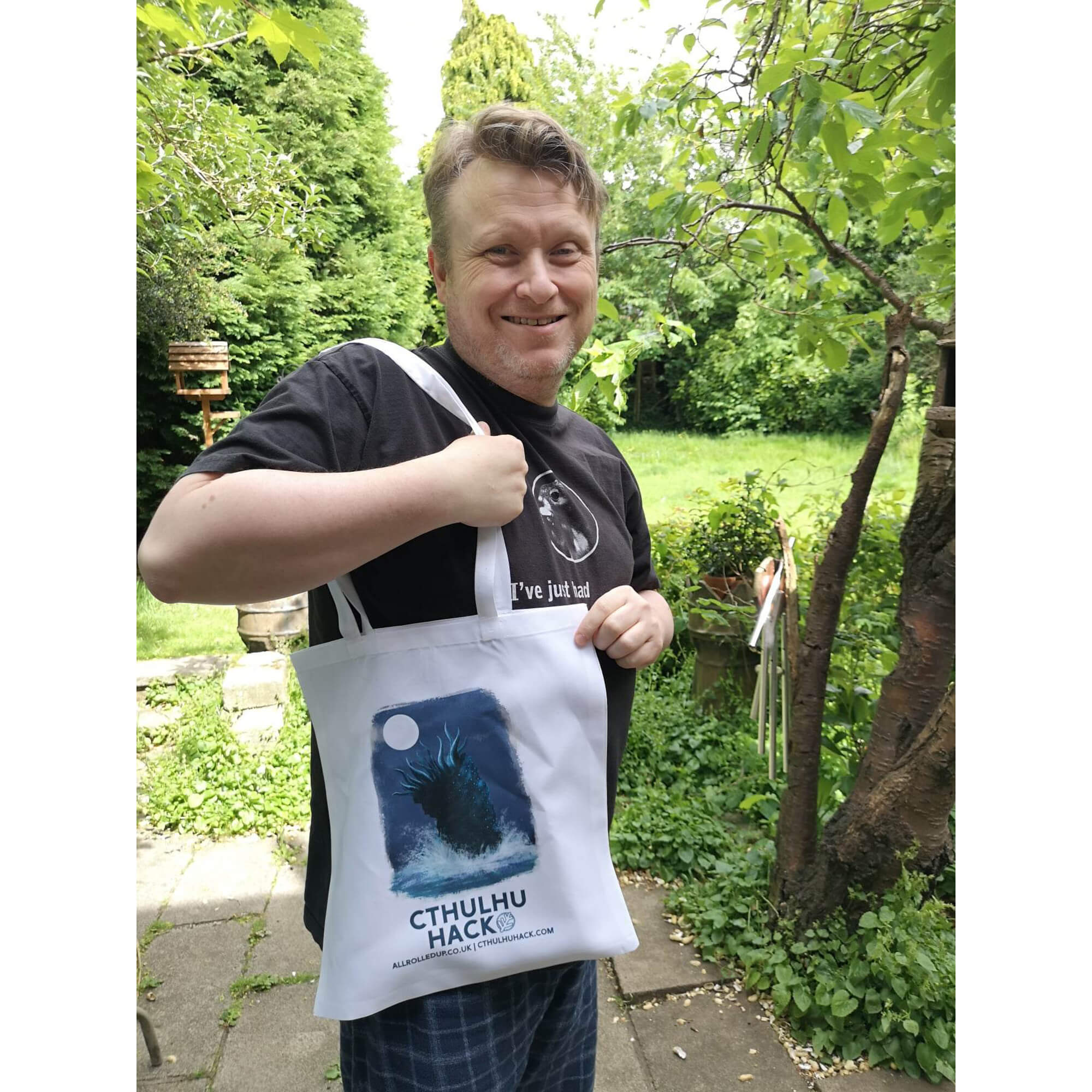 All Rolled Up Taddenbury Worm taška tote Cthulhu