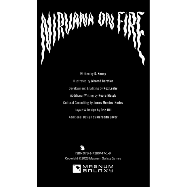 All Rolled Up Nirvana on Fire Expanded Edition rpg dobrodružství