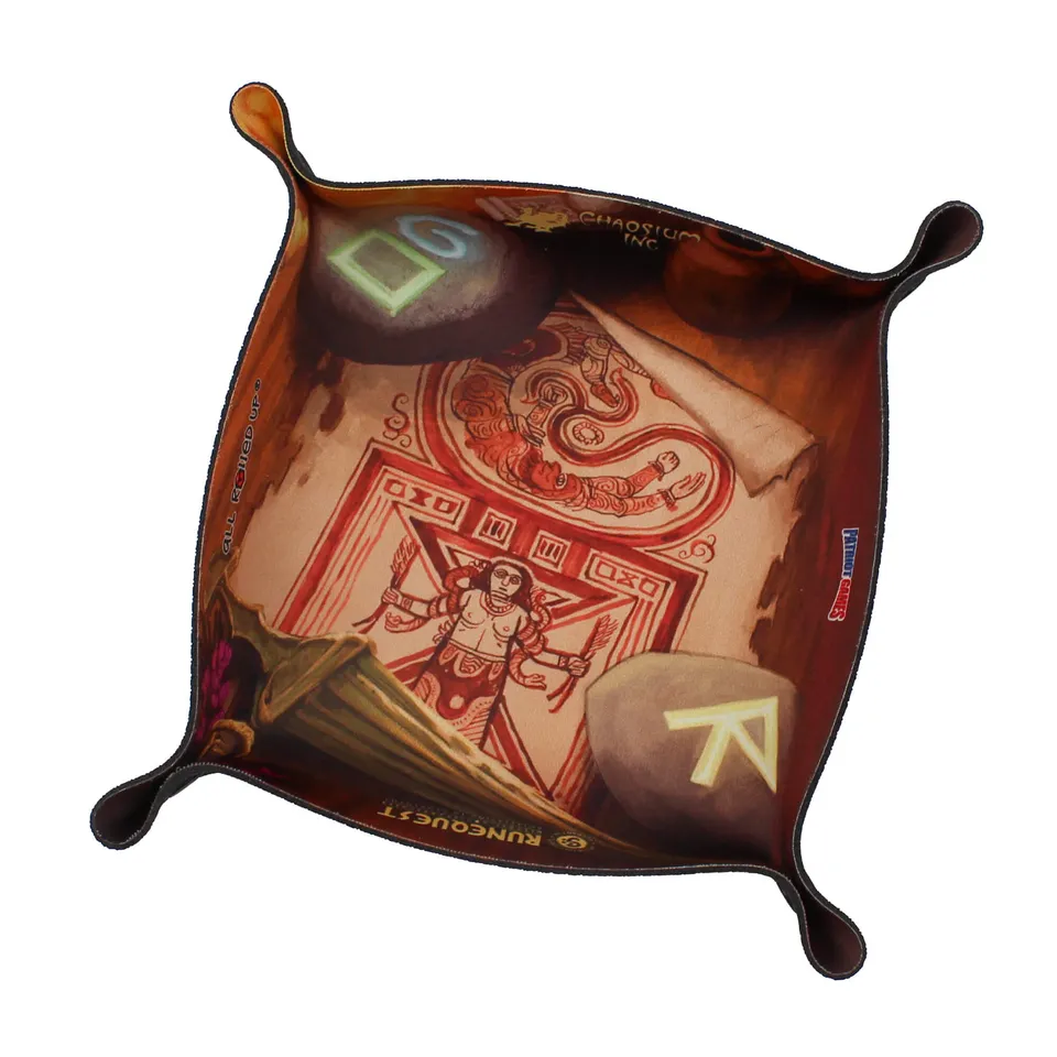 All Rolled Up Scroll RuneQuest miska na kostky skládací