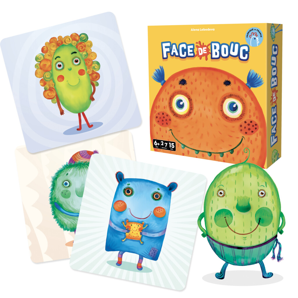 Cocktail Games Face de Bouc paměťová párty hra