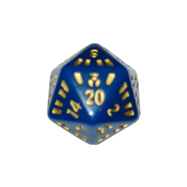 All Rolled Up D20 Egyptian kostka 20mm modrá