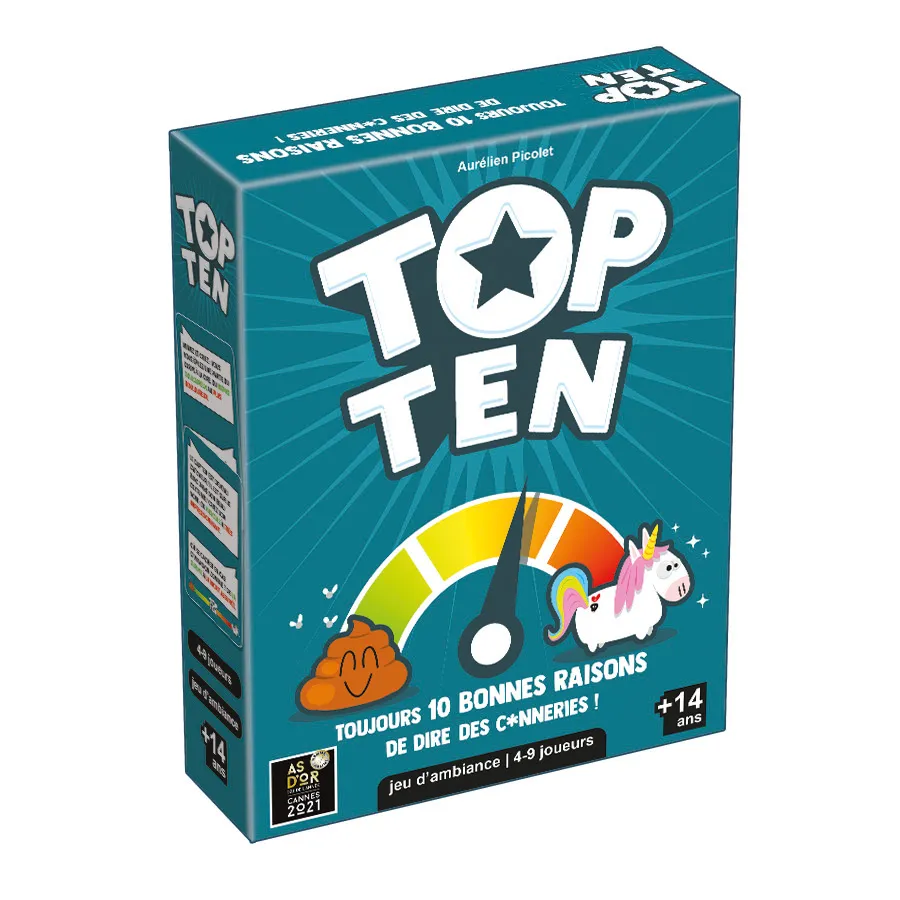 Cocktail Games Top Ten párty hra kooperativní