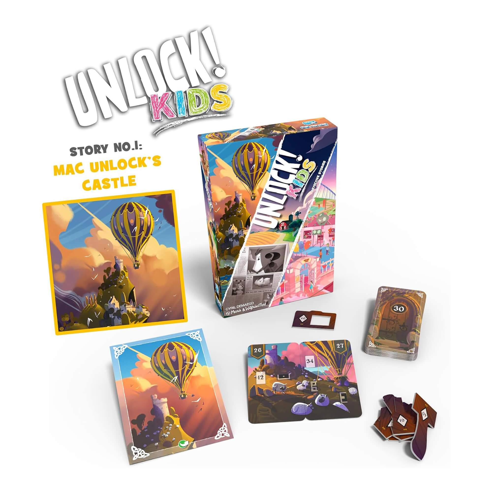 Unlock! Detective Stories Kids desková hra únikovka