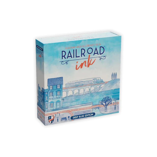Horrible Games Railroad Ink Deep Blue Edition desková hra pro 1–6 hráčů