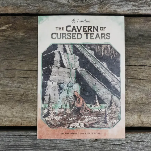 Limithron Cavern of Cursed Tears dobrodružství pro MÖRK BORG