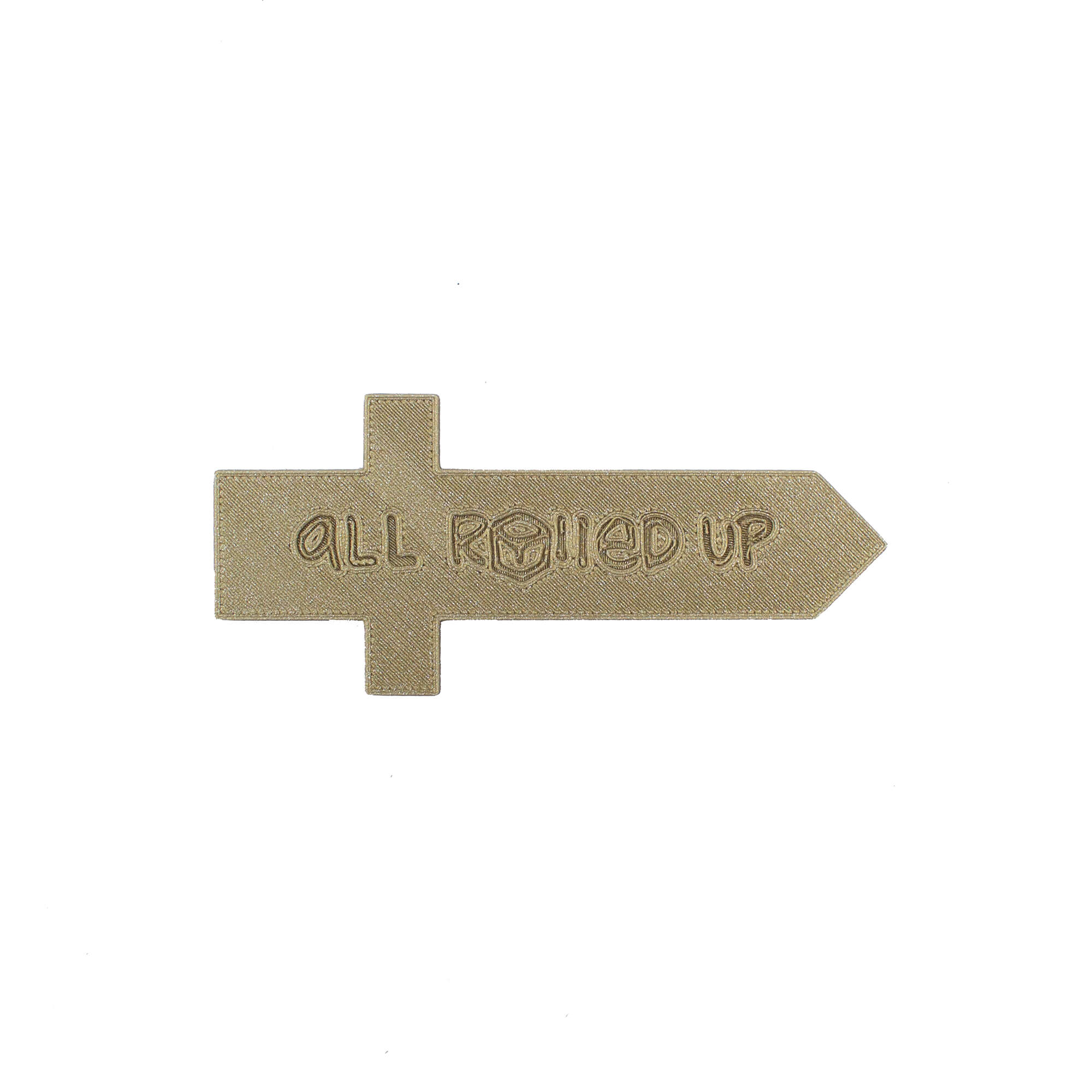 All Rolled Up Combat Gauge měřidlo sparkling gold