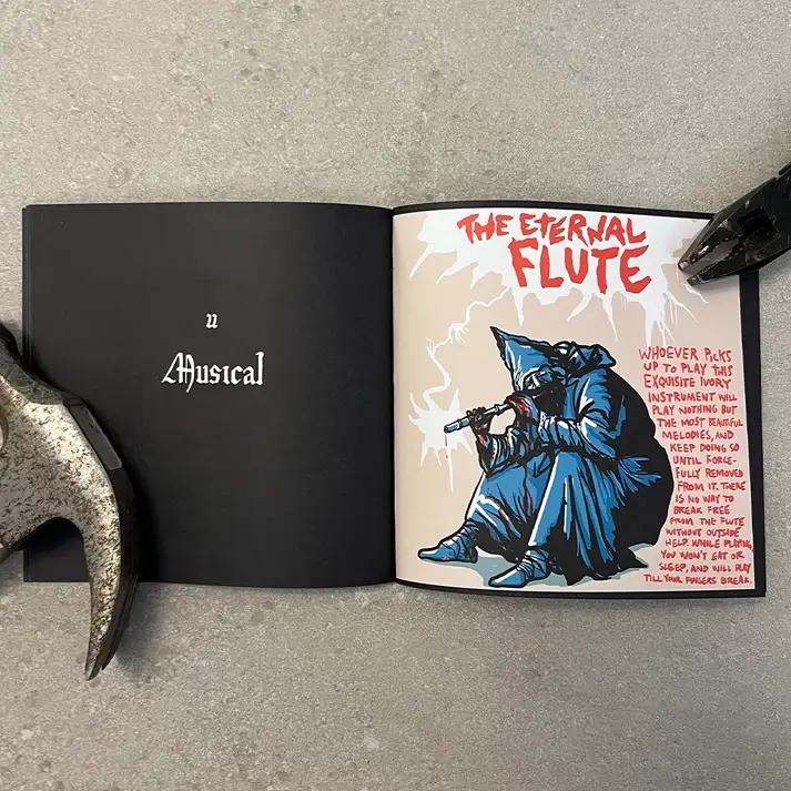 A Cruel Month Mörk Borg zine rozšíření 31 stran