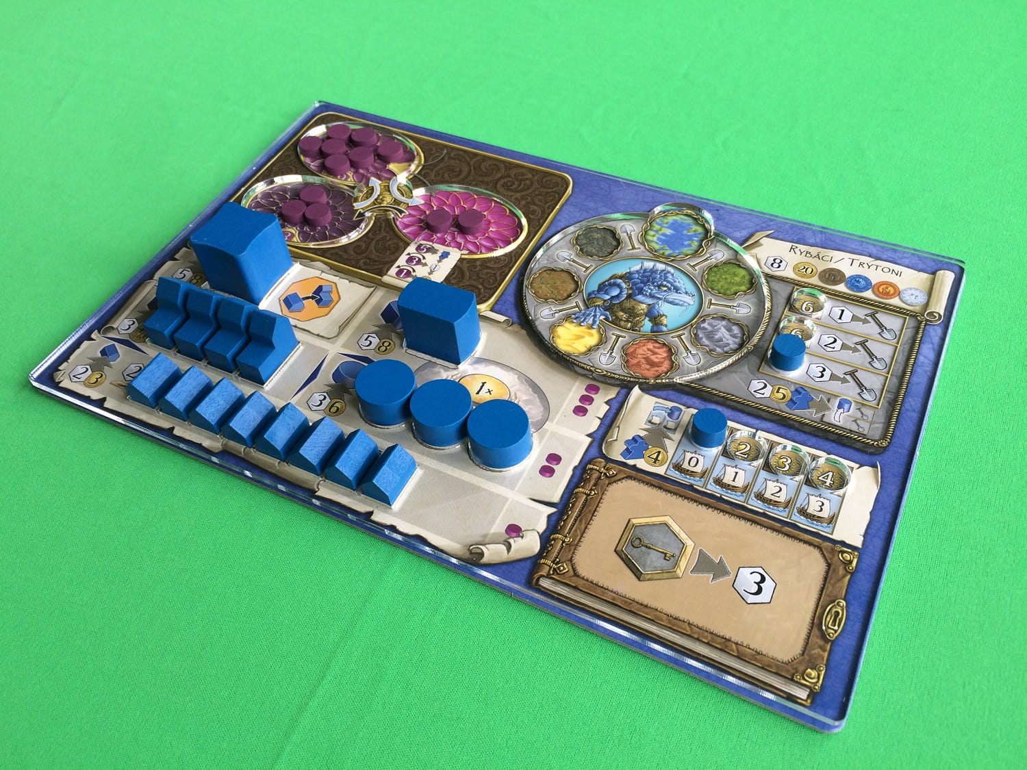 Geek Mod Terra Mystica plexi organizér na desku 3 mm