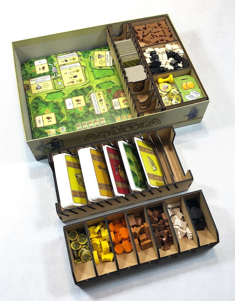 Geek Mod insert Agricola pro hráče organizér HDF