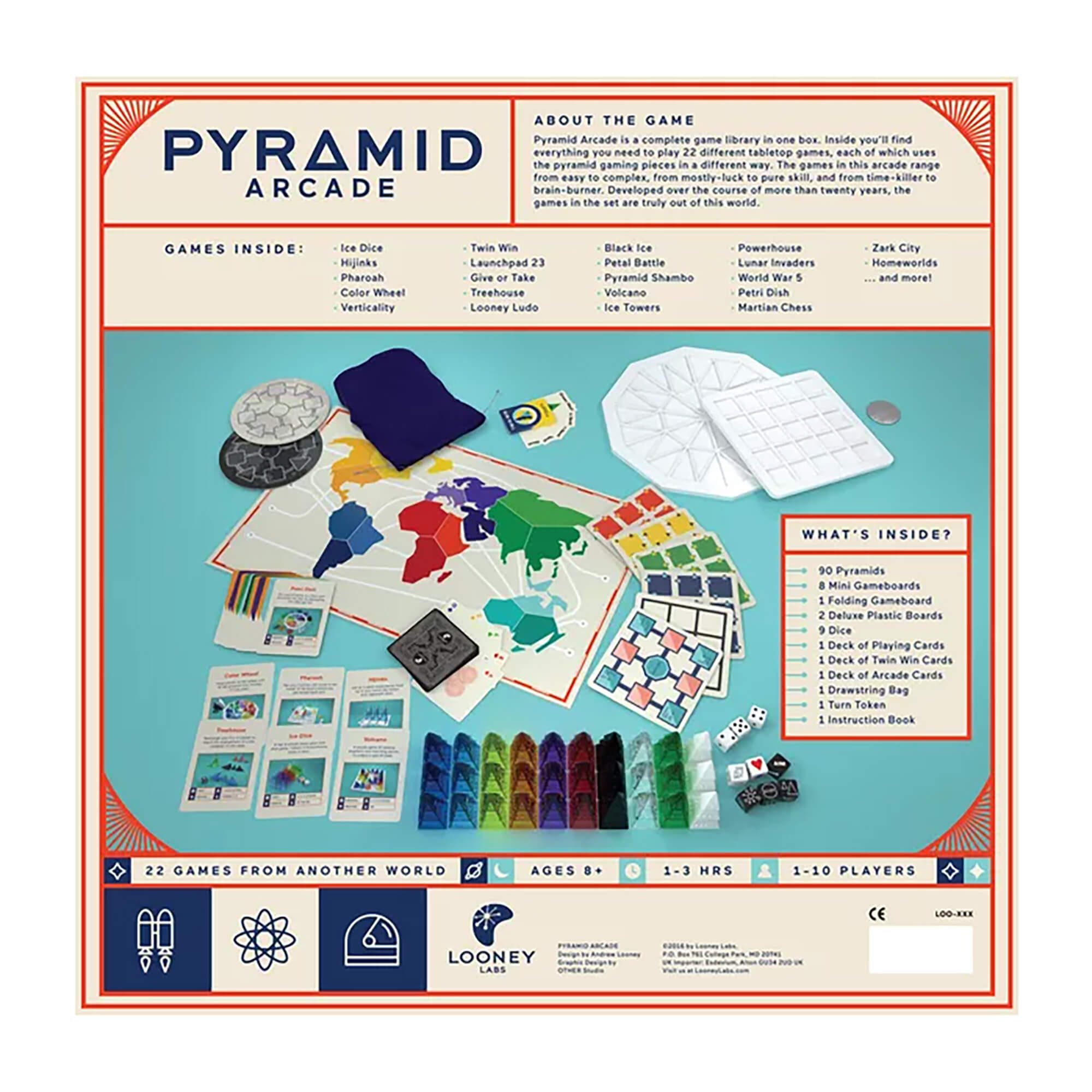 All Rolled Up Pyramid Arcade desková hra 22 her