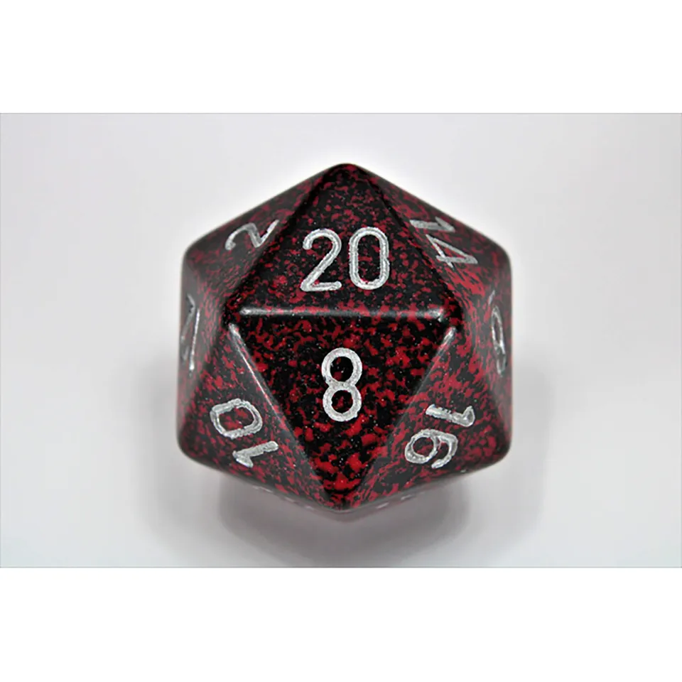 Chessex Speckled Silver Volcano K20 kostka 34mm velká
