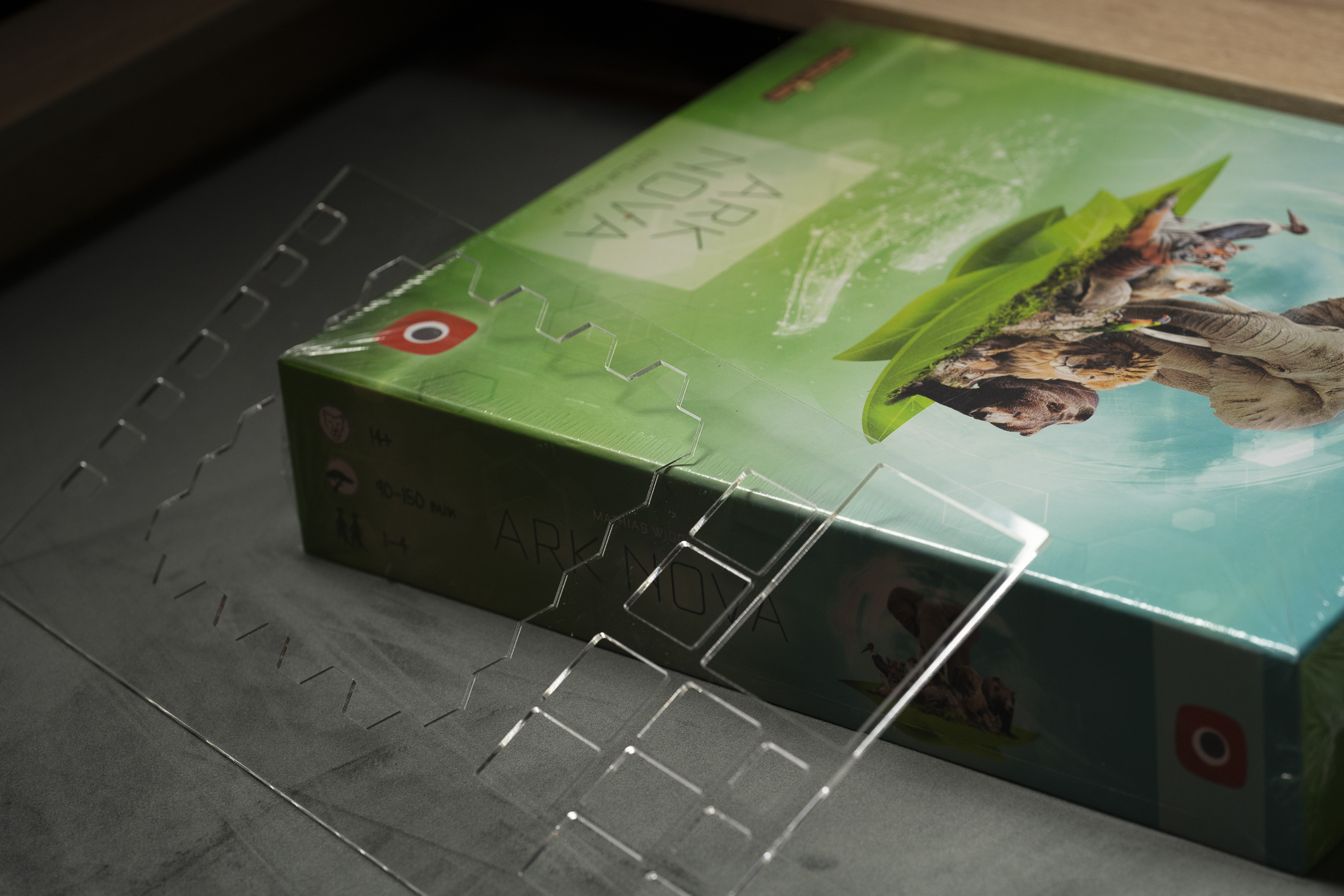Geek Mod Ark Nova organizér plexi podstavec 3 mm