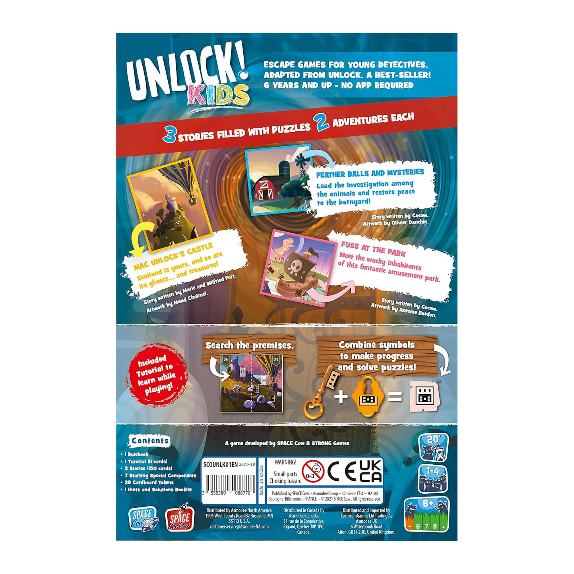 Unlock! Detective Stories Kids desková hra únikovka