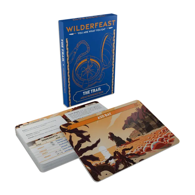 Horrible Games Wilderfeast The Trail Area Reference Deck karty