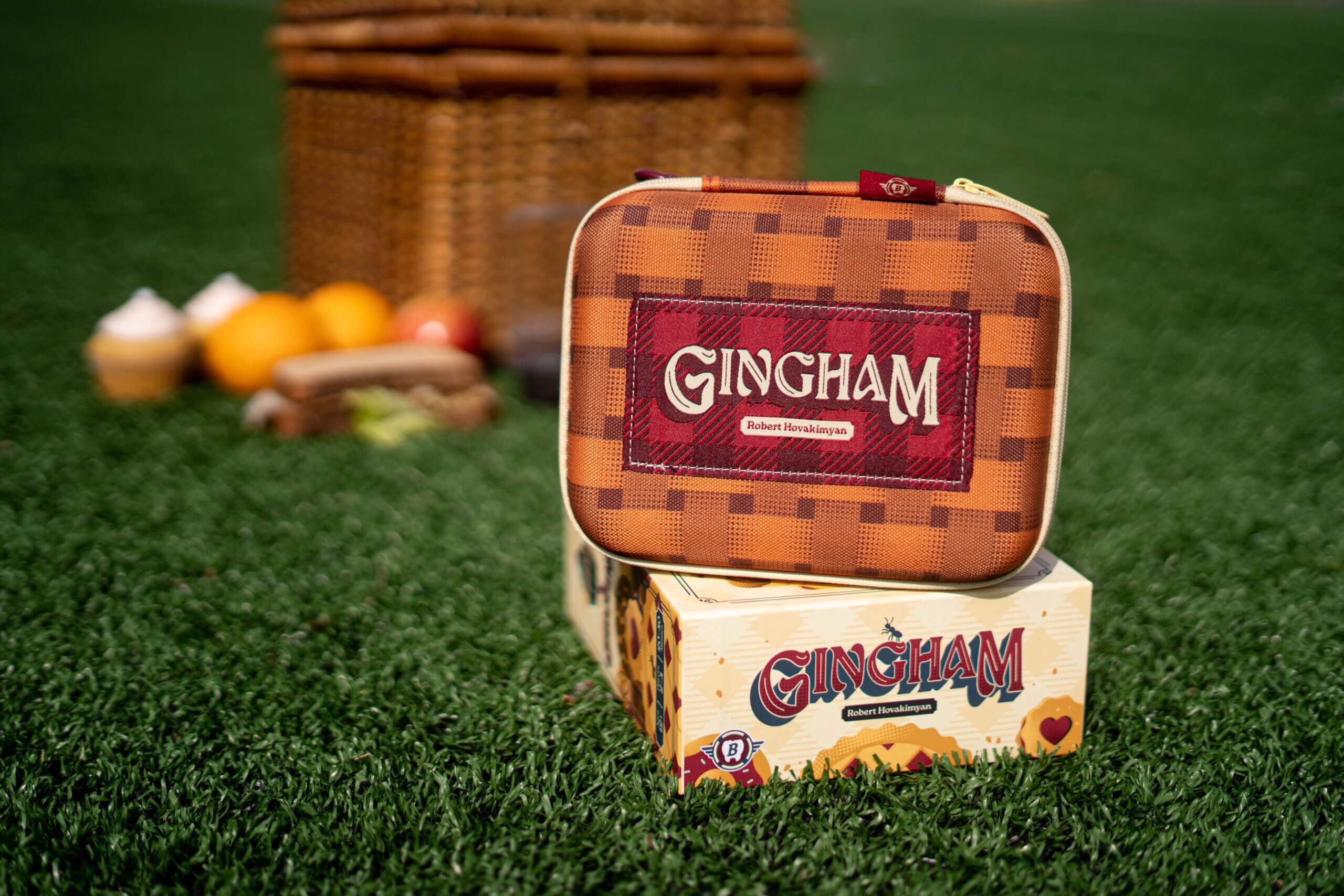 Bitewing Games Gingham cestovni hra picnic pouzdro 2-4 hraci