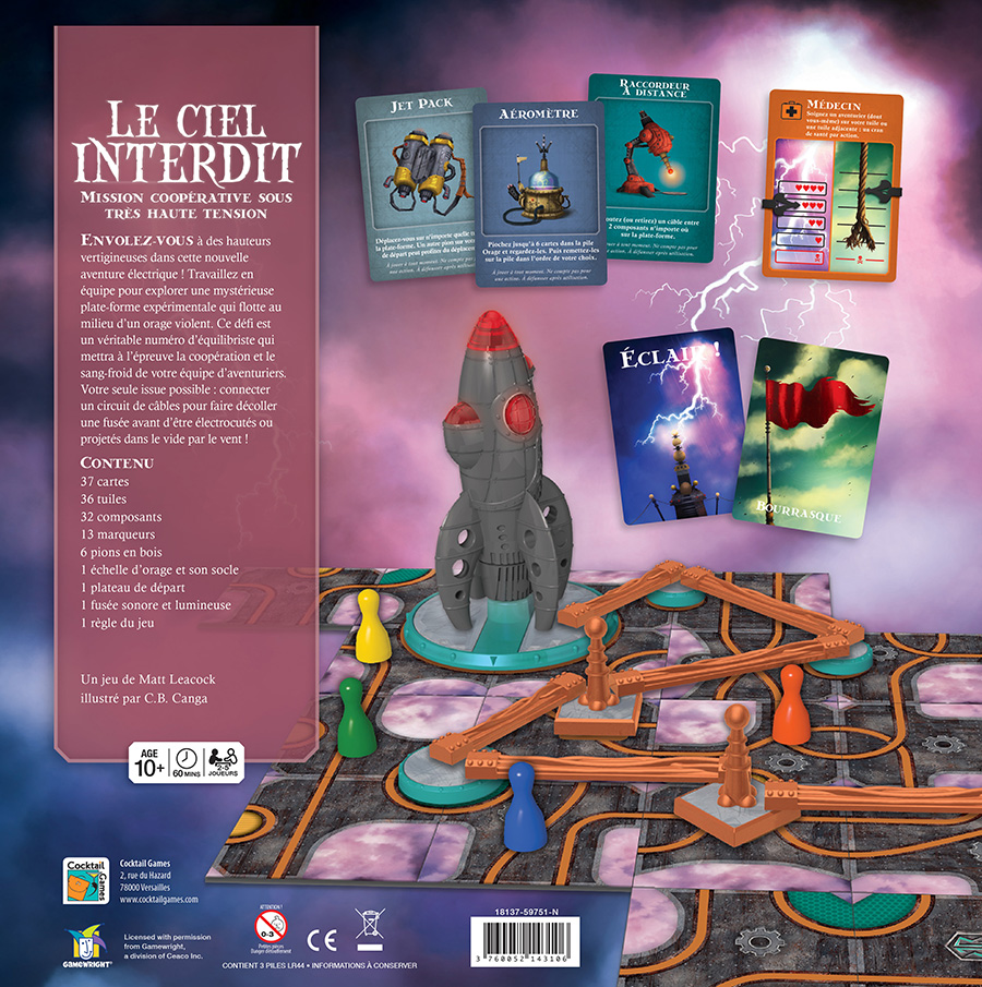 Cocktail Games Le Ciel Interdit kooperativní hra