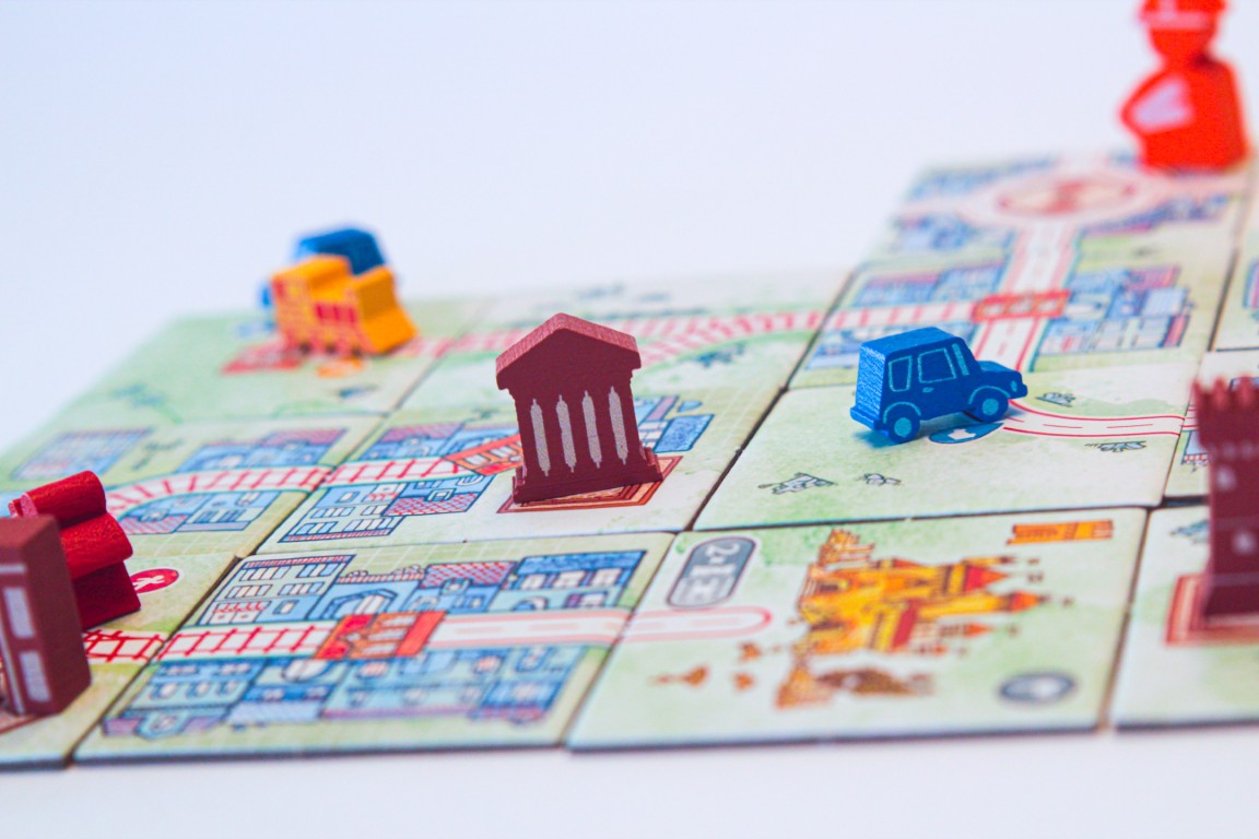 Horrible Games Railroad Tiles Monuments rozšíření deskové hry