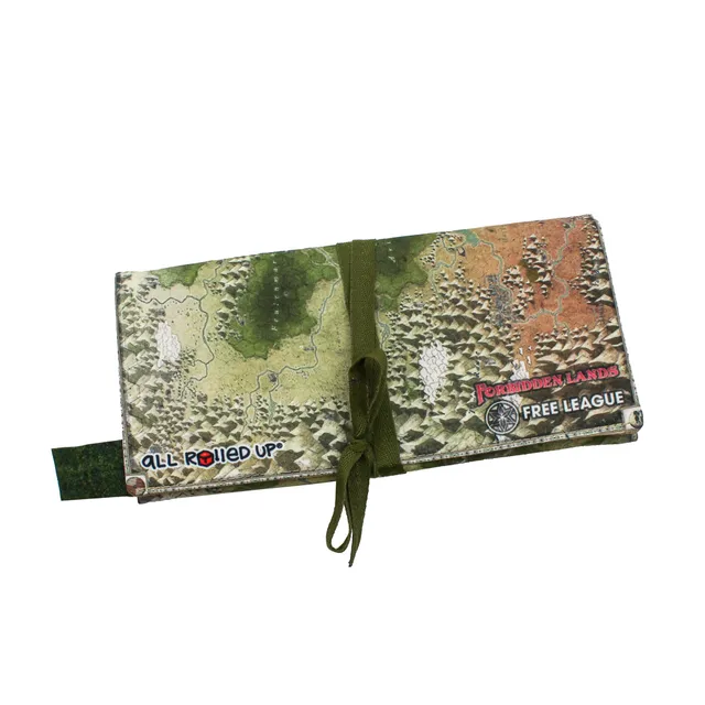 All Rolled Up Cursed World Map Forbidden Lands pouzdro na kostky