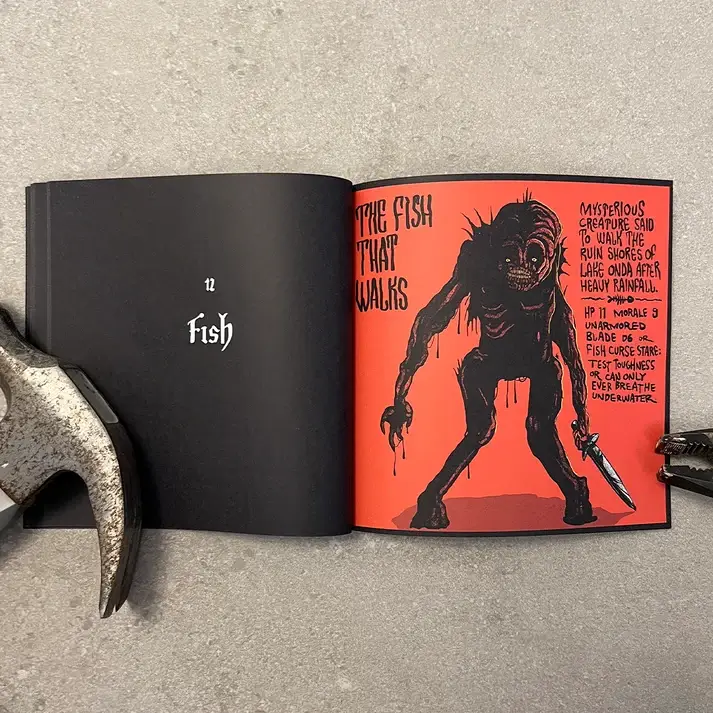 A Cruel Month Mörk Borg zine rozšíření 31 stran