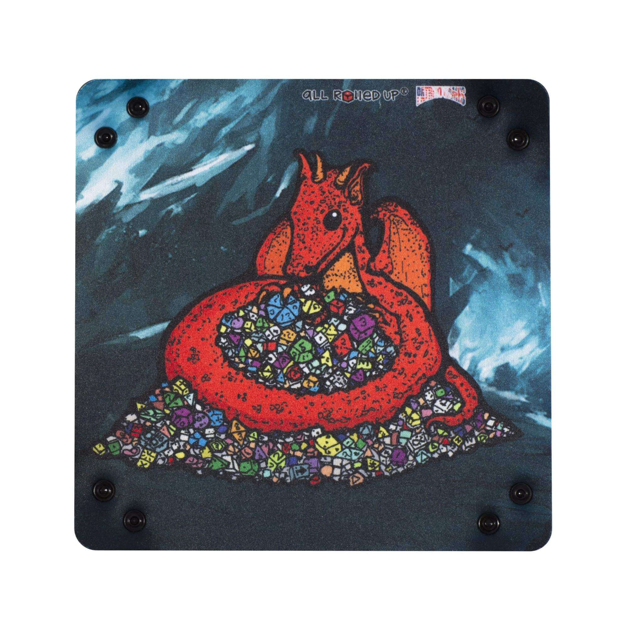 All Rolled Up Dragon Hoard Cave skládací dice tray