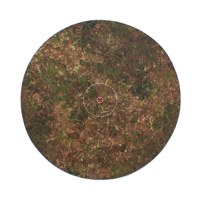 All Rolled Up Grassy Marsh markery cílů 6 ks neopren