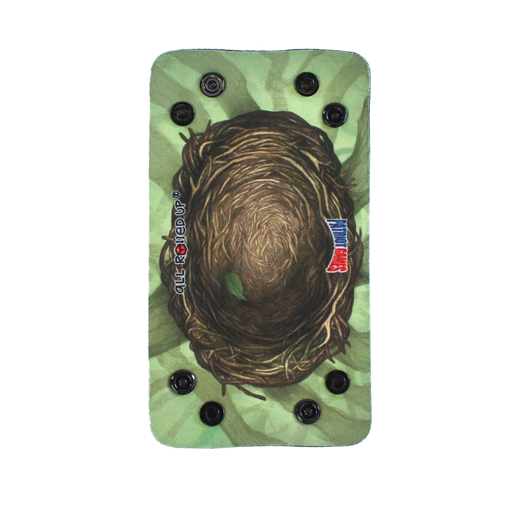 All Rolled Up Bittray Nest Green Feather mistička