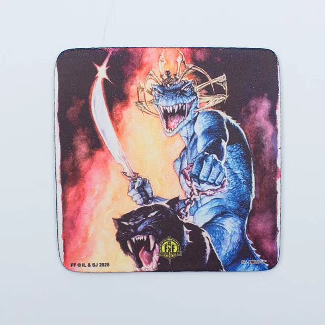 All Rolled Up Fighting Fantasy Island of the Lizard King podtácek neoprenový