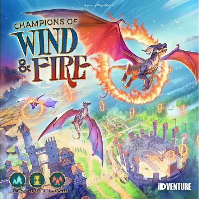 All Rolled Up Champions of Wind and Fire desková hra