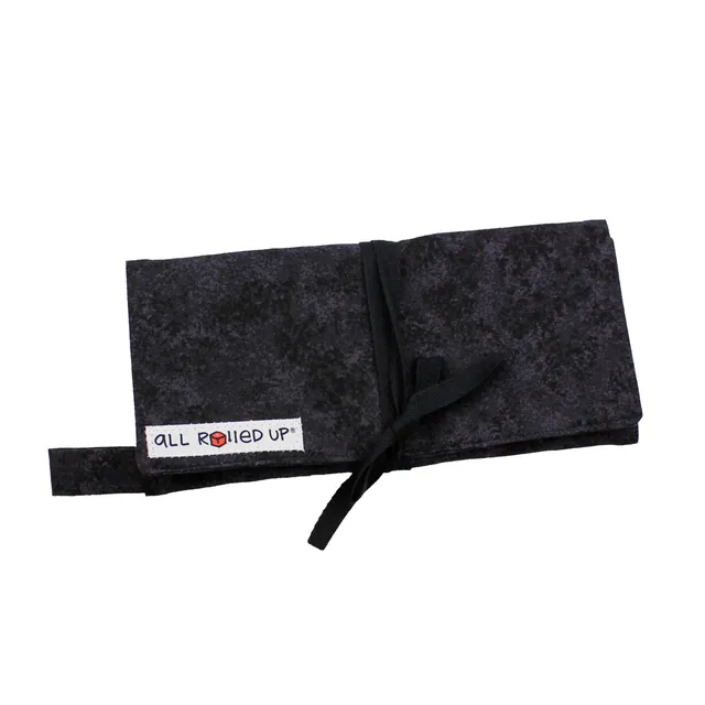 All Rolled Up Obsidian Dice Bag rolovací pouzdro