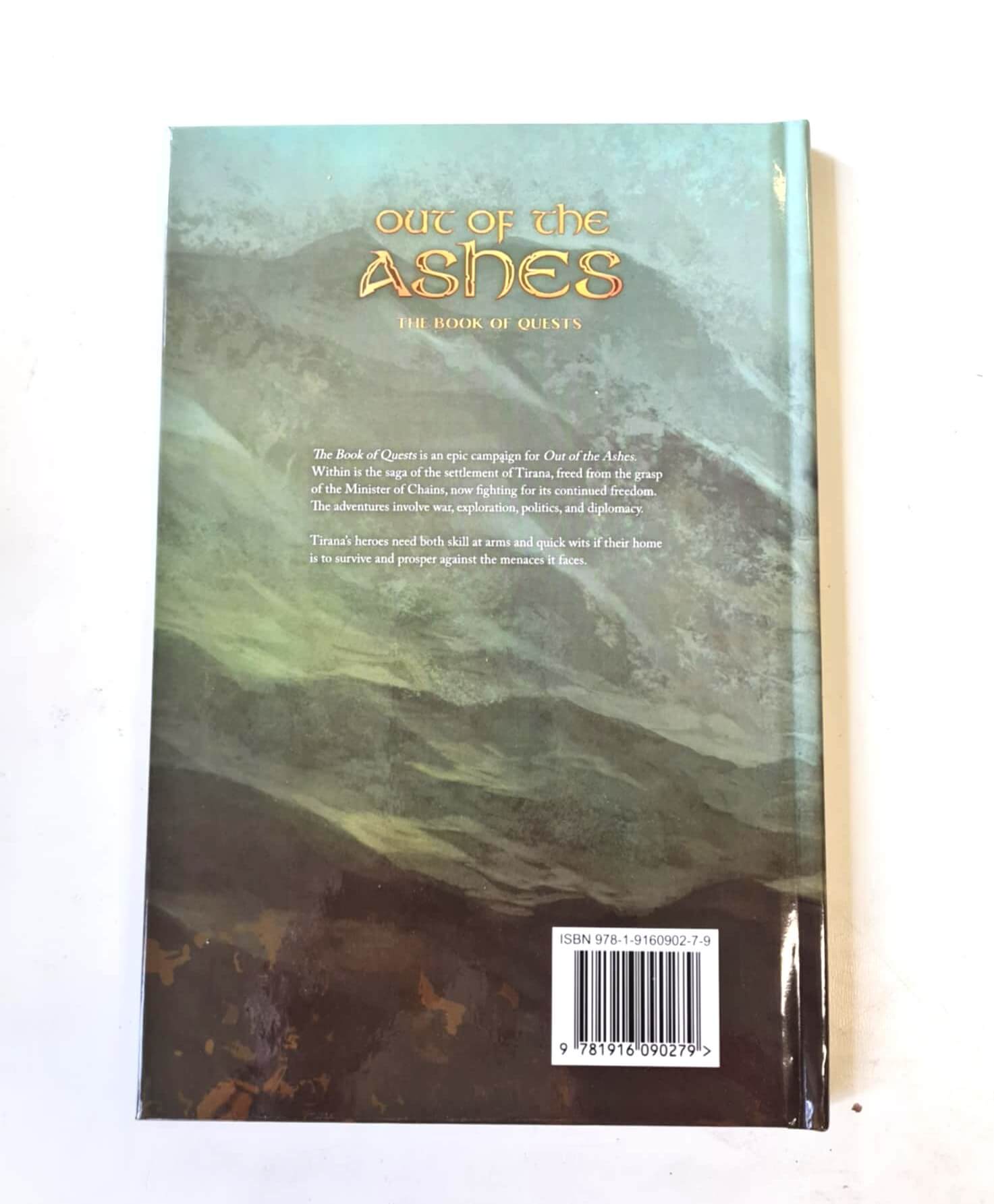 All Rolled Up Out of the Ashes Book of Quests kampaň