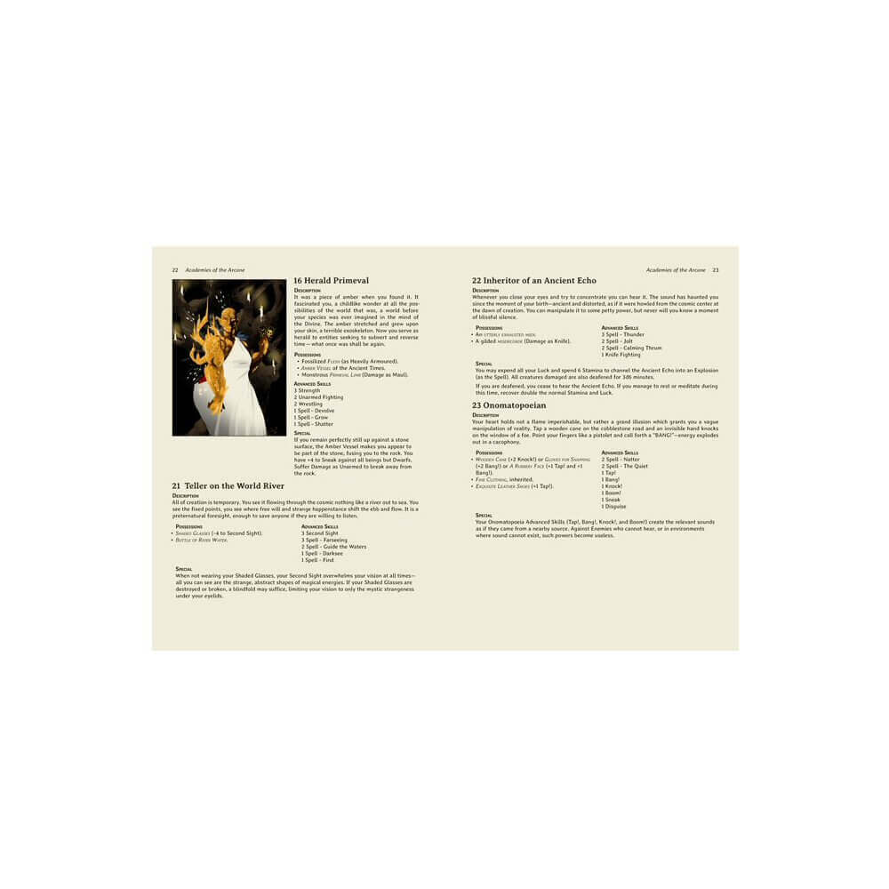 Troika Academies of the Arcane RPG kniha hardcover