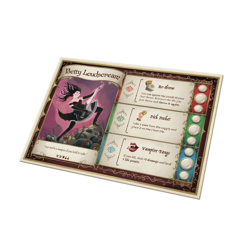 Horrible Games Dungeon Fighter Betty Loudscream karta hrdiny