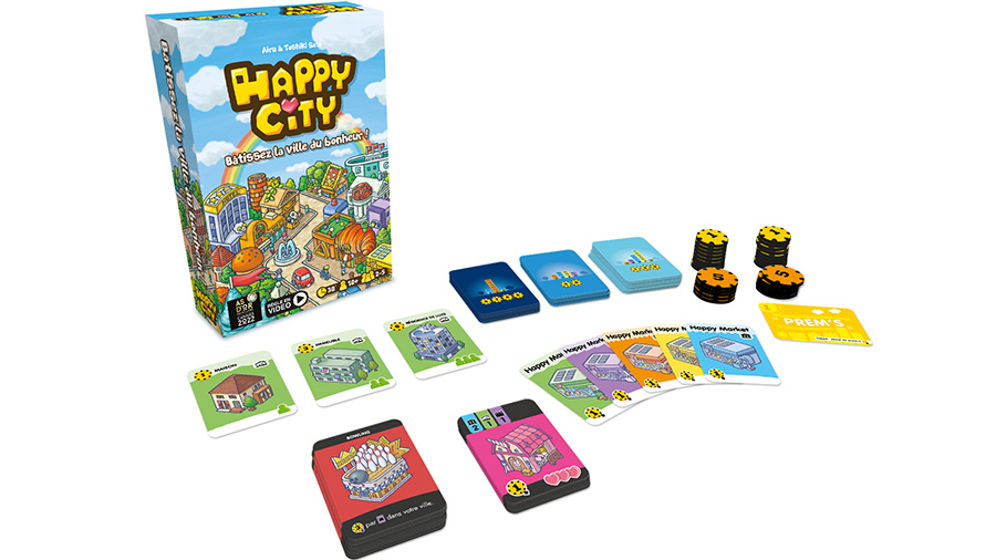 Cocktail Games Happy City strategická desková hra