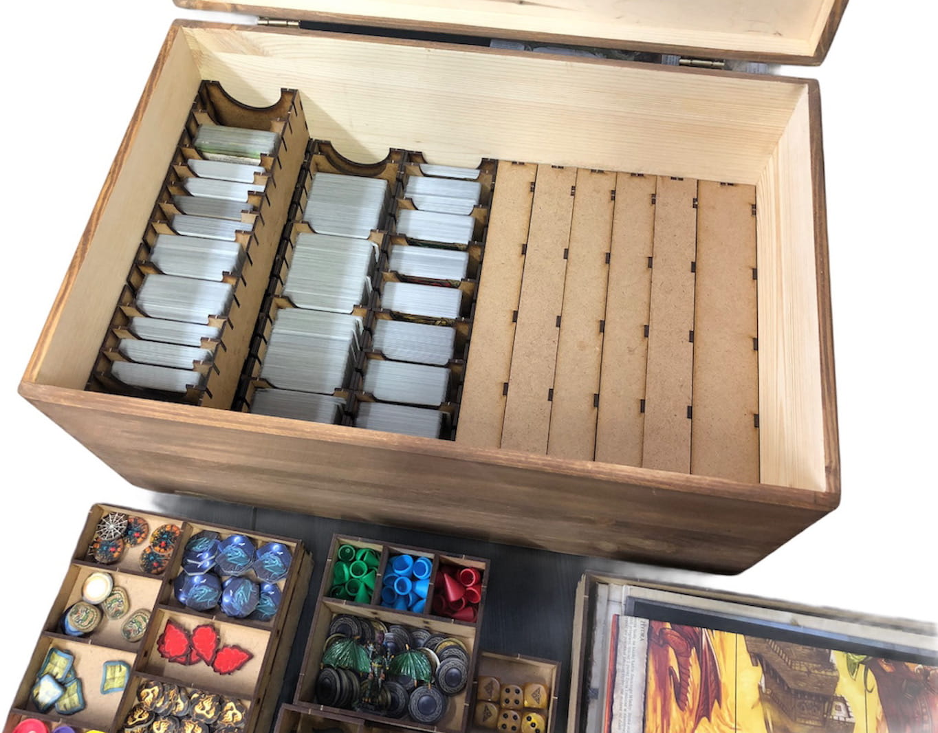 Geek Mod Talisman dřevěná truhla na hru