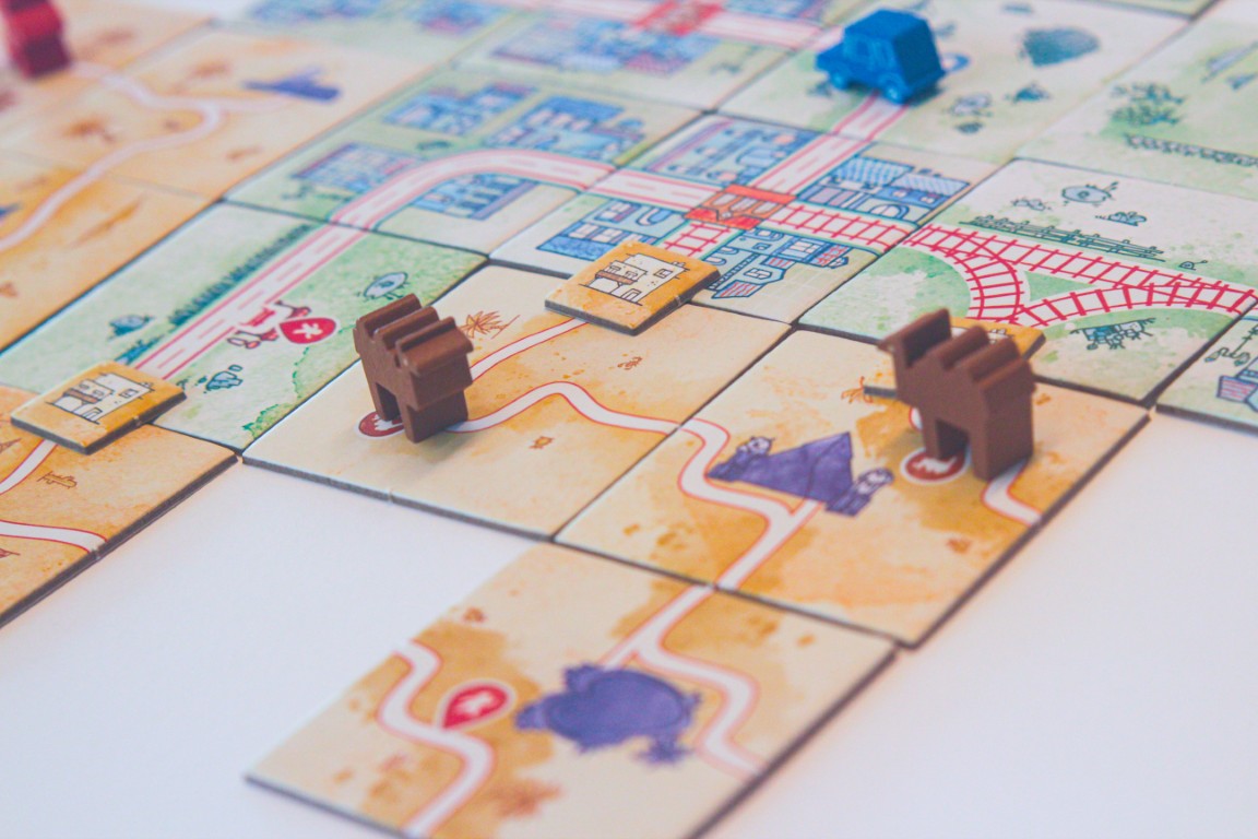 Horrible Games Railroad Tiles Desert rozšíření poušť