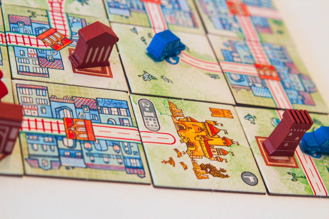 Horrible Games Railroad Tiles Monuments rozšíření deskové hry