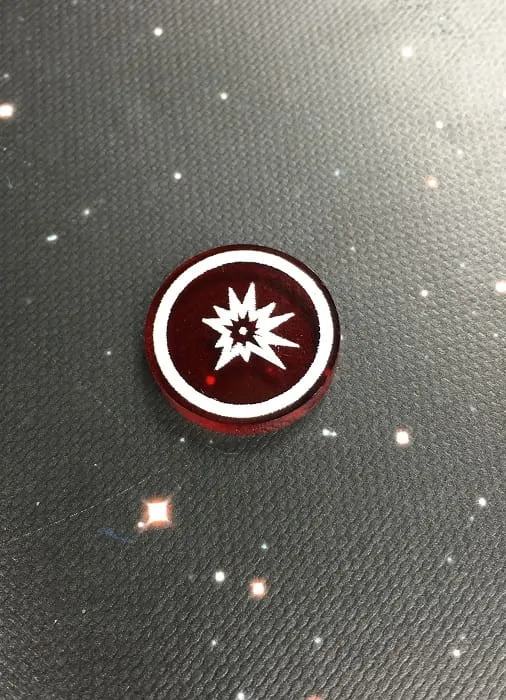 Geek Mod X-Wing žeton kritické zranění