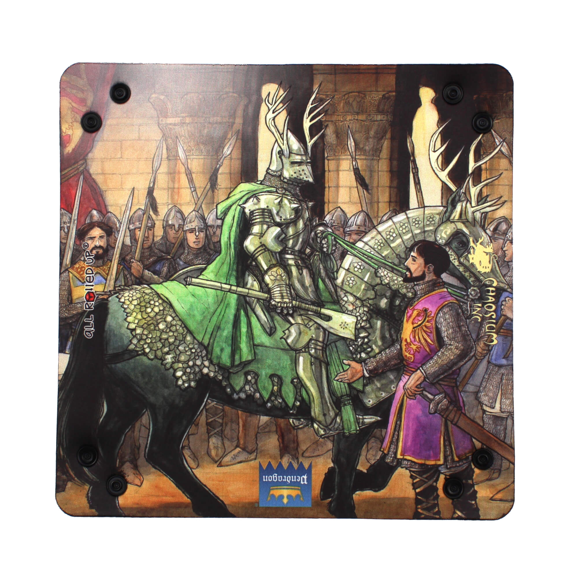 All Rolled Up Pendragon Green Knight skládací kostková miska