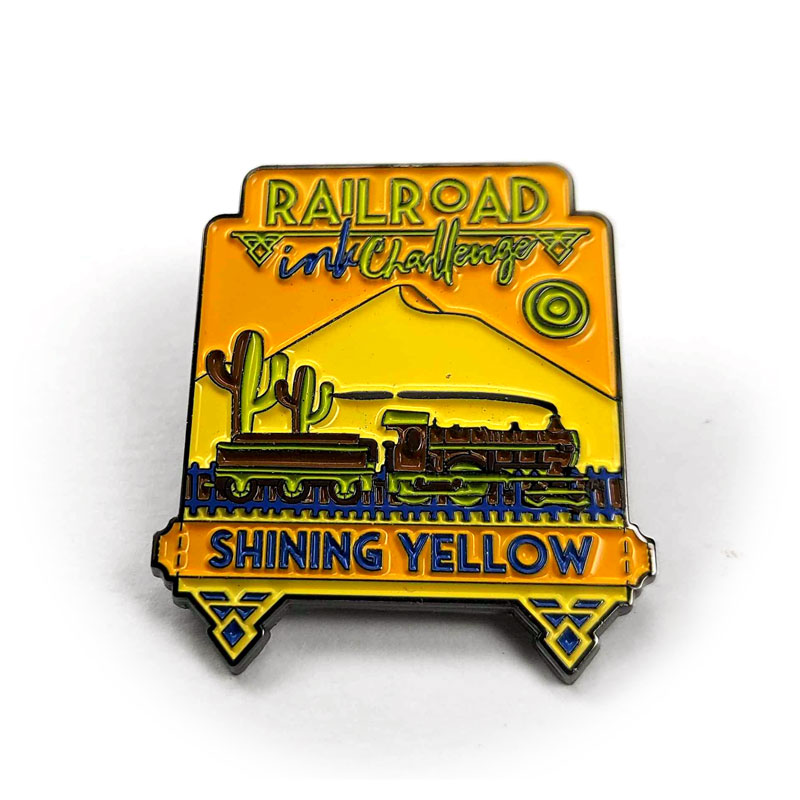 Horrible Games Railroad Ink smaltované odznaky enamel pins