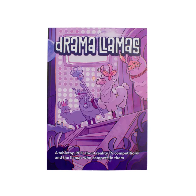 All Rolled Up Drama Llamas zine RPG hra 3–6 hráčů