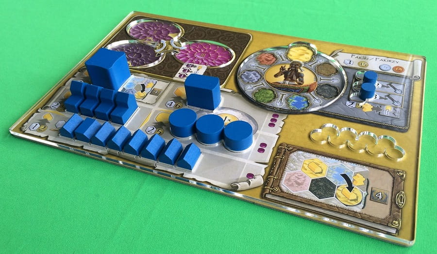 Geek Mod Terra Mystica organizér na desku hráče plexi