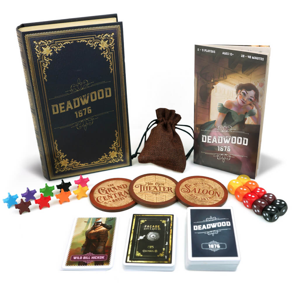 All Rolled Up Deadwood 1876 karetní hra