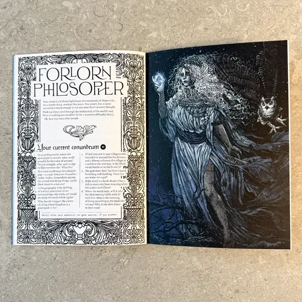 All Rolled Up Salt, Spit and Silver zine Mörk Borg A5