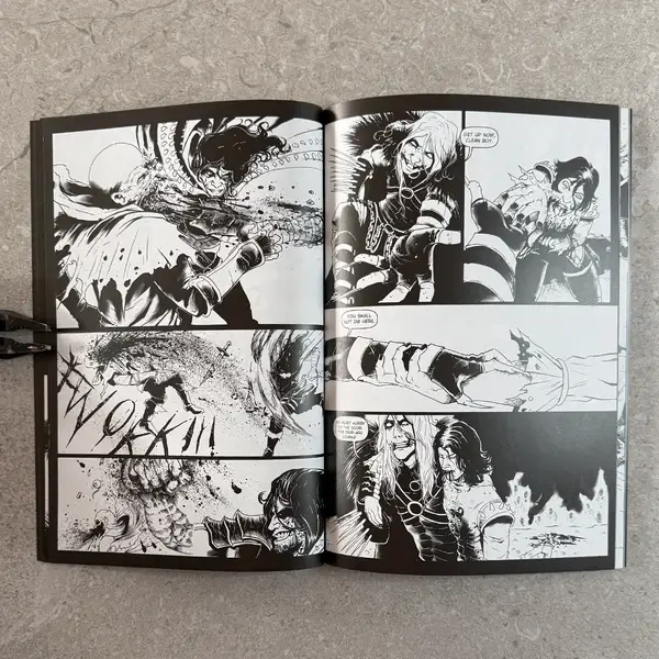 MÖRK BORG At Death's End grafický román zine 64 stran
