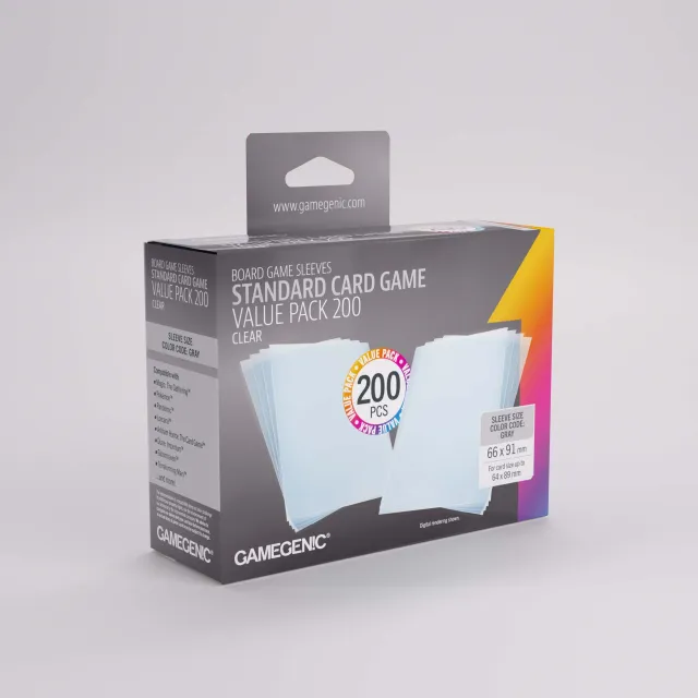 Gamegenic Prime Standard Value Pack obaly na karty 200 ks
